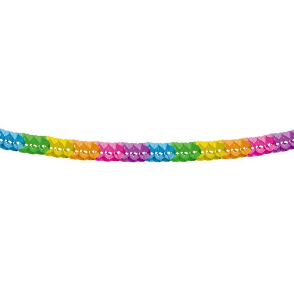 Retro papierová girlanda 6 m