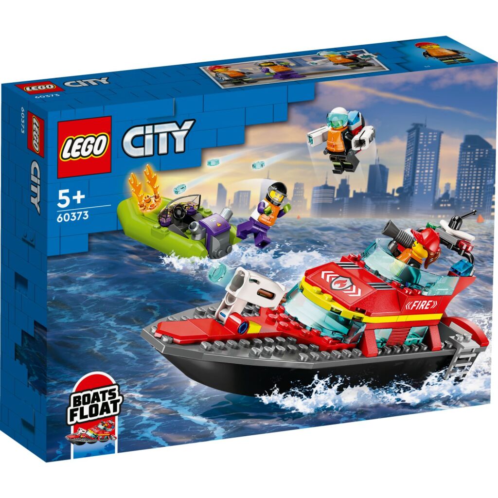 Lego City 60373 Požiar záchranného člna