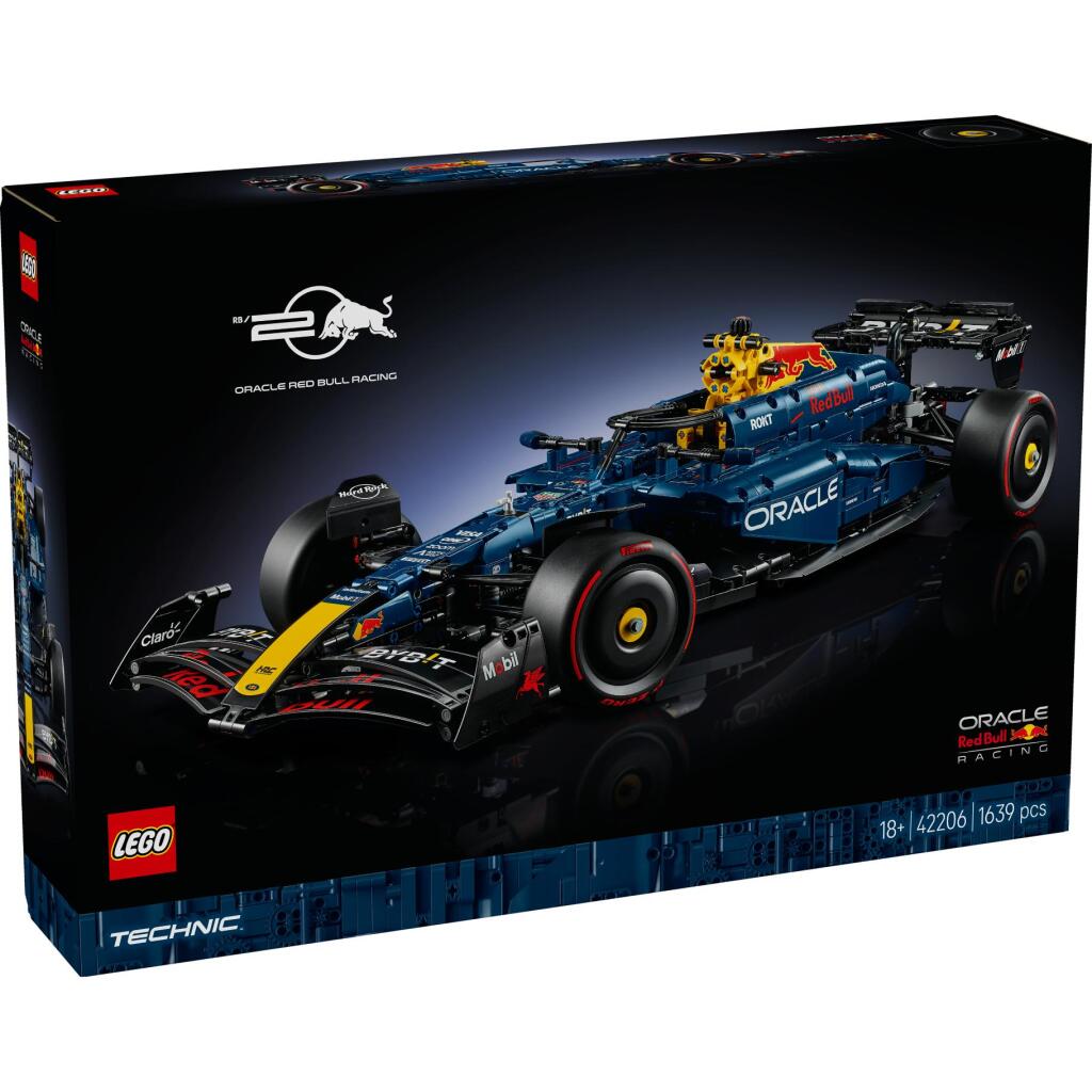 Lego Technic 42206 Pretekárske auto RB20 Formuly 1 Oracle