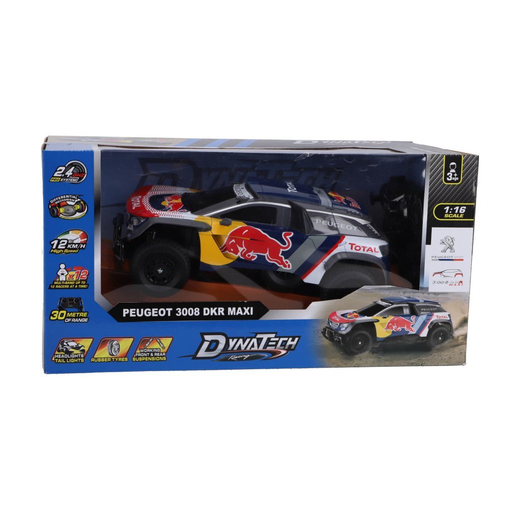 RC Peugeot 3008 DKR Maxi 1:16 + Svet