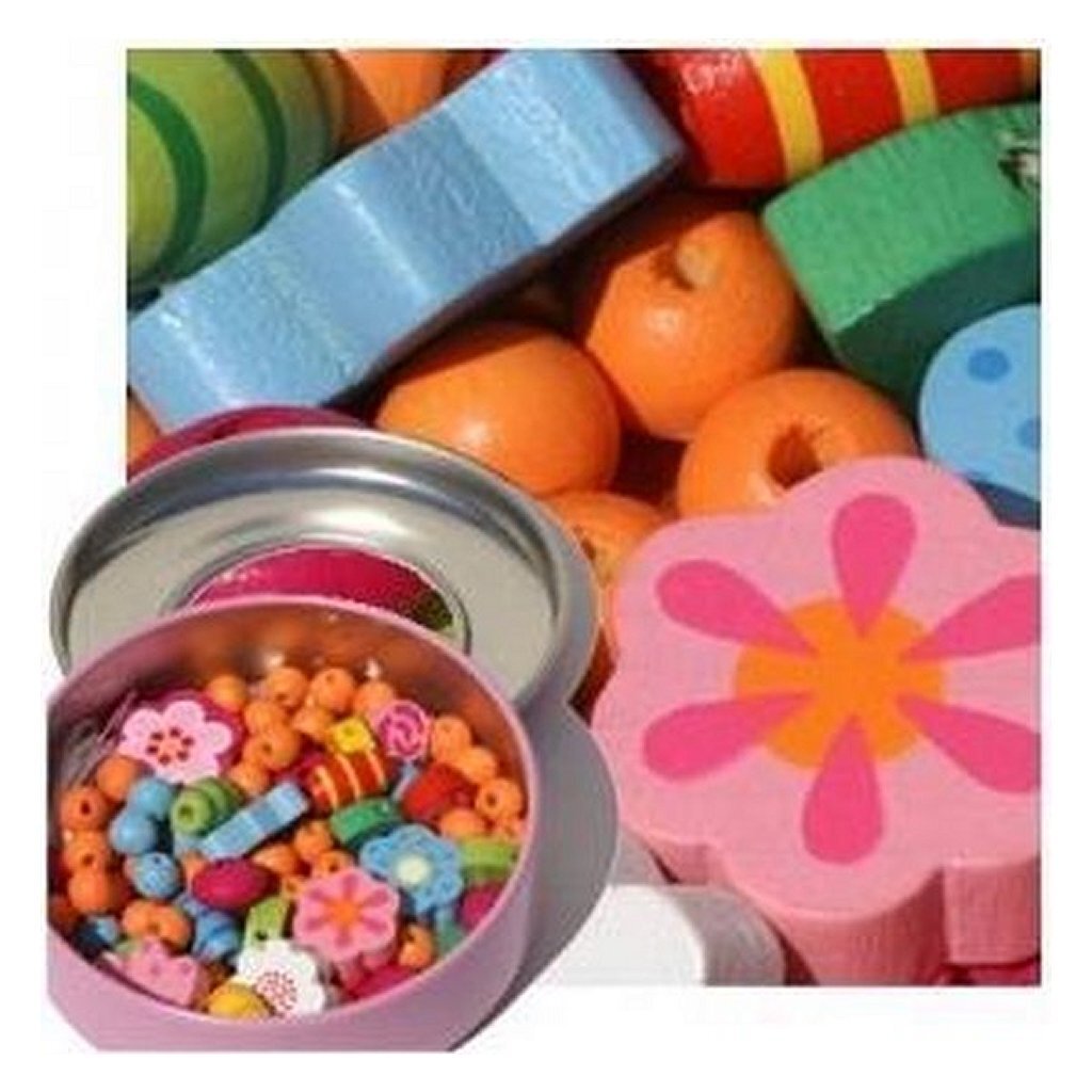 Korálky Simply for Kids v plechovke