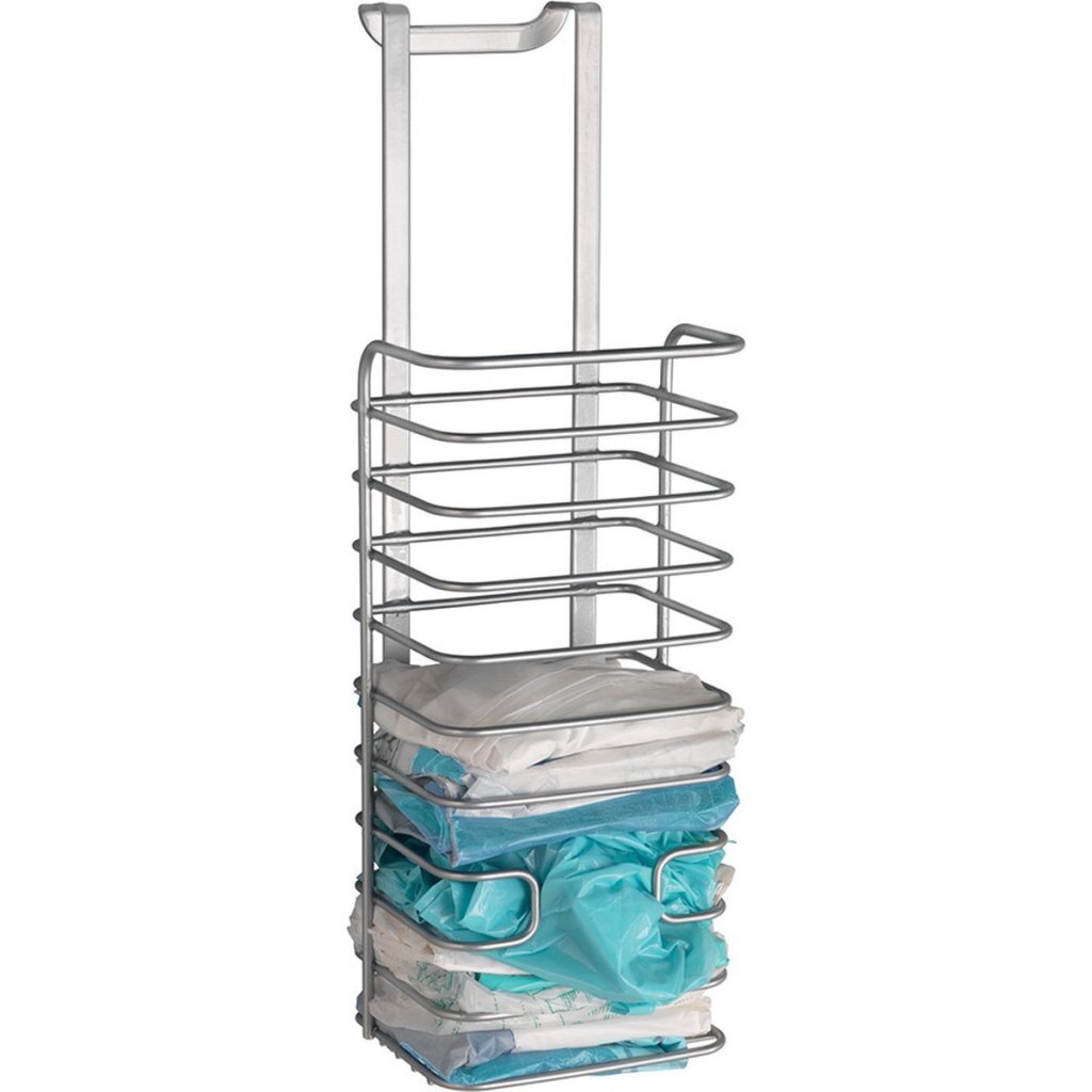 Stojan Metaltex Galileo 36x12x12 cm strieborný