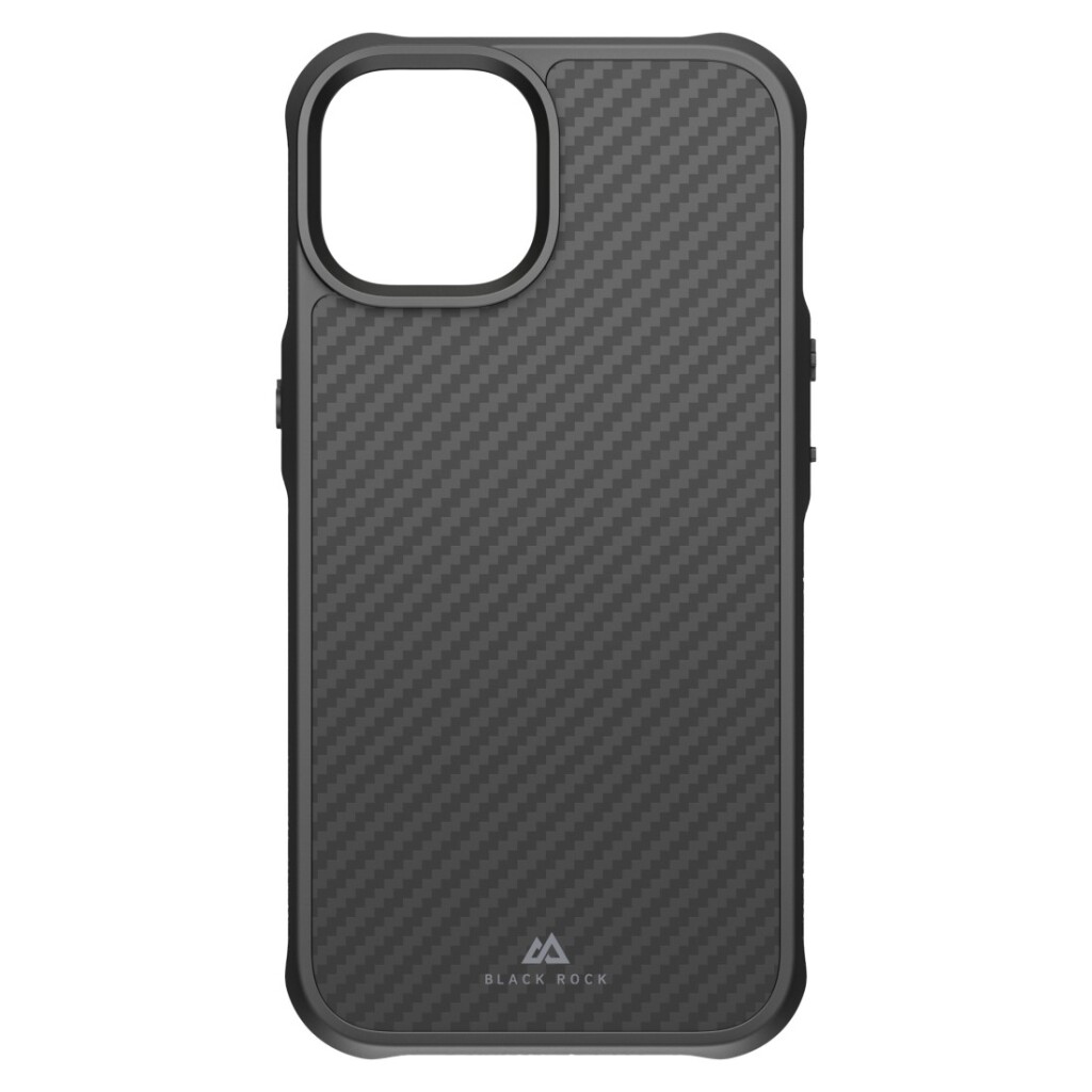 Kryt Black Rock Robust Carbon pre Apple iPhone 14 čierny