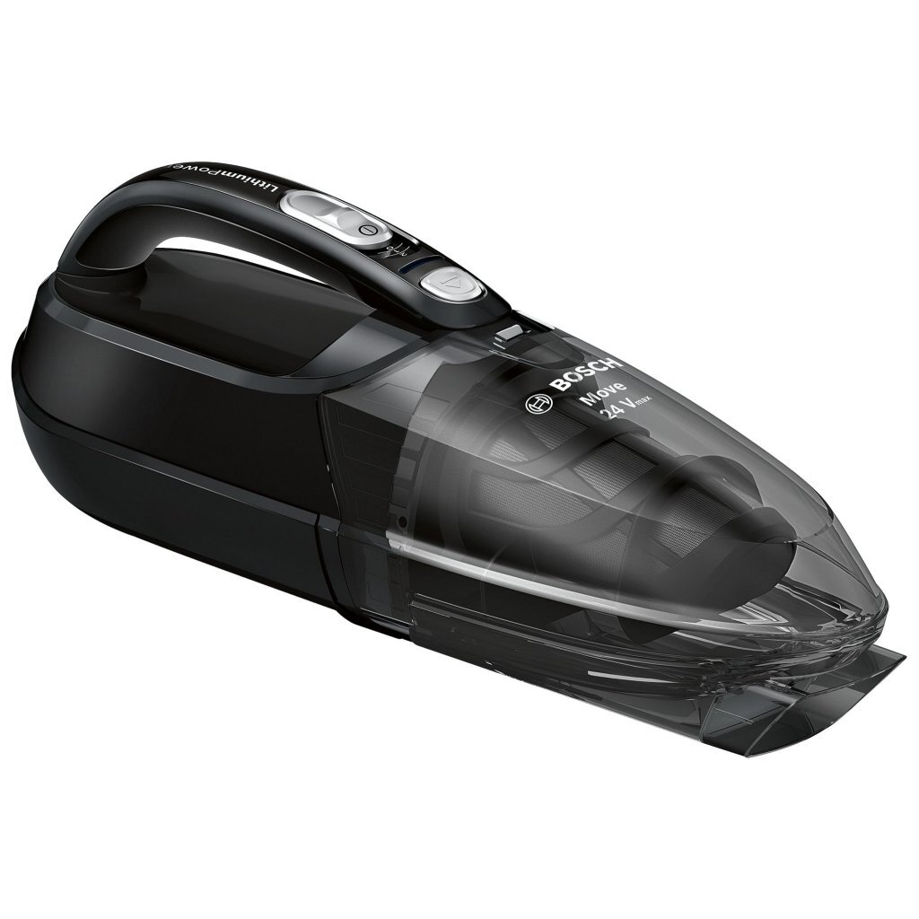 Ručný akumulátorový vysávač Bosch BHN24L Move, čierny