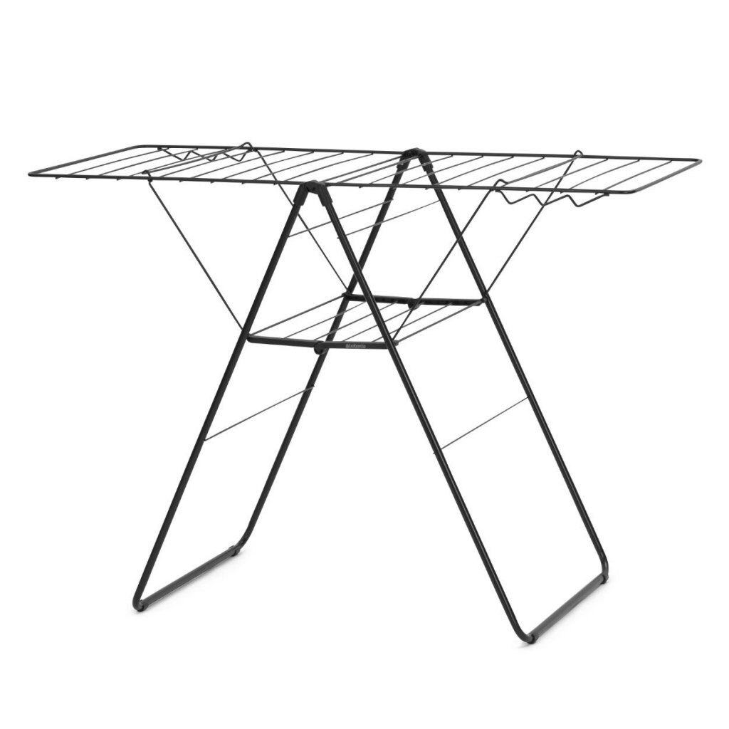 Brabantia HangOn sušiak na bielizeň 20 m sušiaca plocha matný čierny