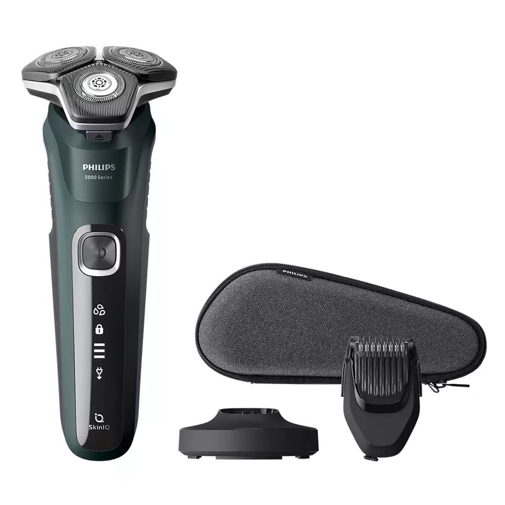 Elektrický holiaci strojček Philips S5884/38 Shaver Series 5000, zelený