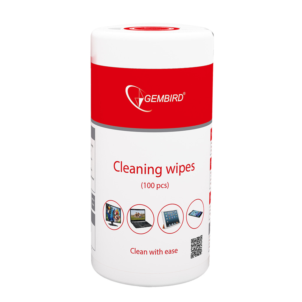 Čistiace vreckovky Gembird Gmb Screen Clean Tissues A100