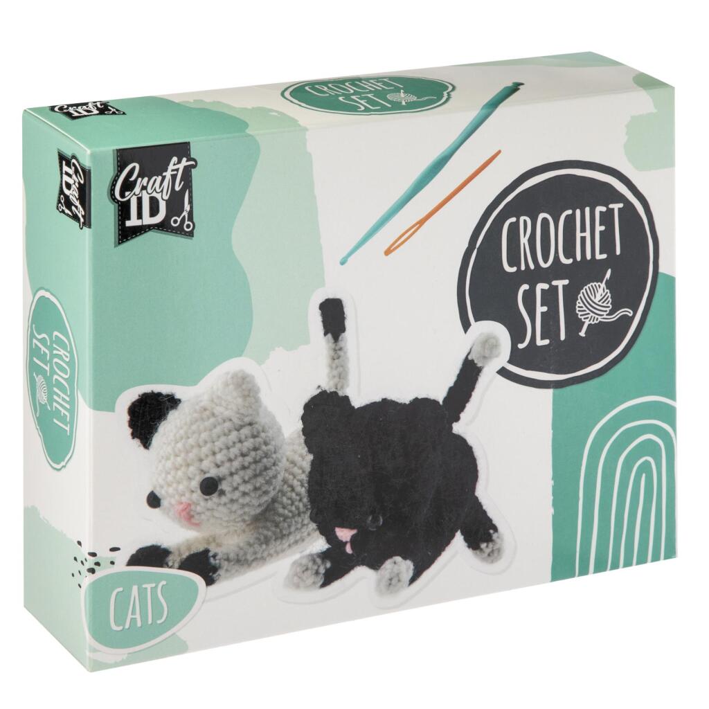 Sada na háčkovanie Craft ID Cats