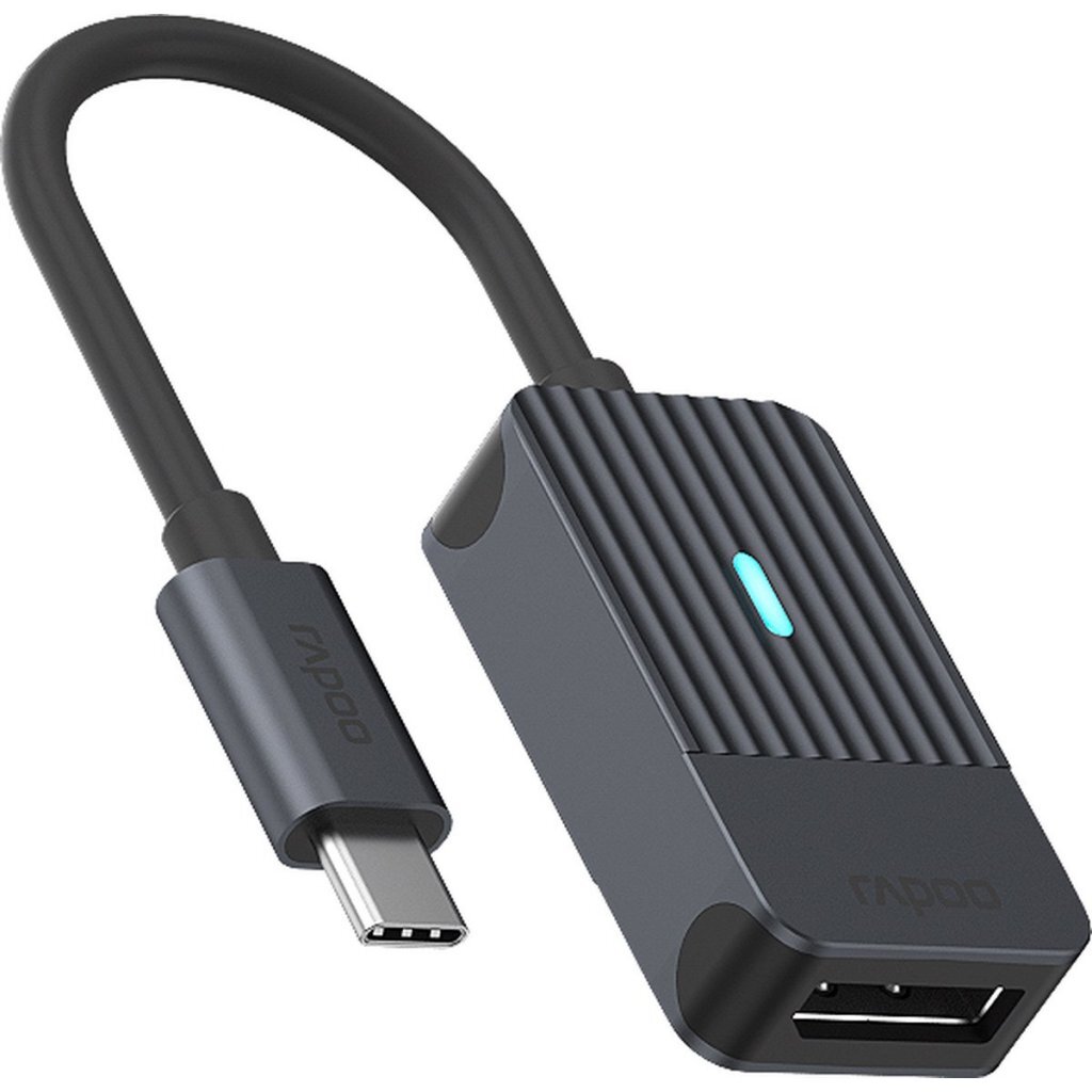 Adaptér Rapoo UCA-1005 USB-C na DisplayPort, čierny