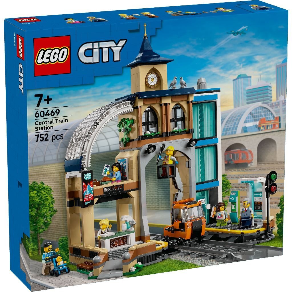 Lego City 60469 Vlaky Hlavná stanica
