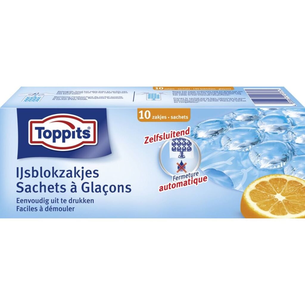 Toppits vrecká na ľadové kocky 10 kusov