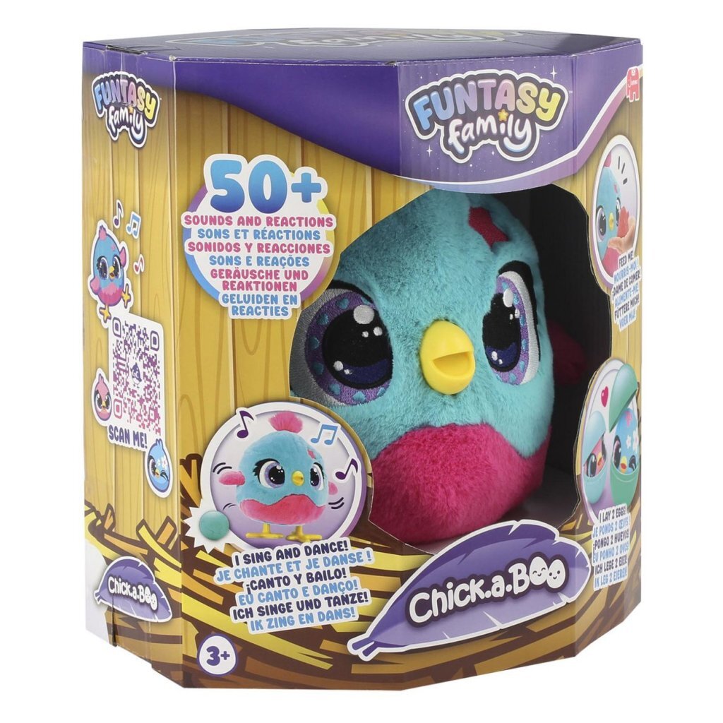 Zábavná rodinná kuriatko a kuriatko + zvuk