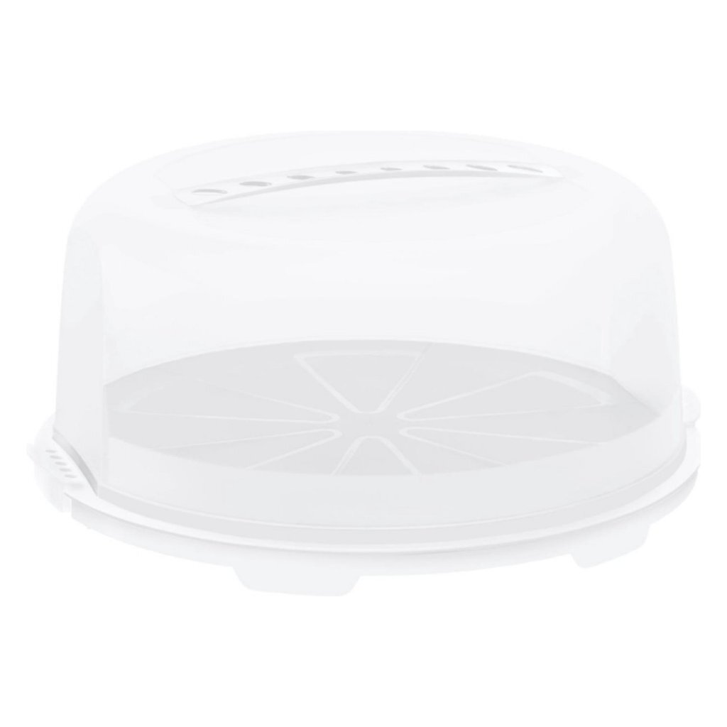 Rotho krabička na čerstvé koláče 35,5x16,5 cm biela/priehľadná