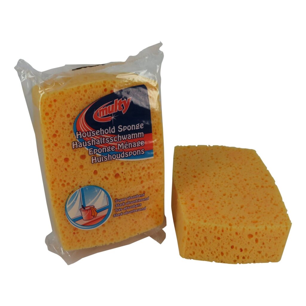 Hubka Multy Household žltá