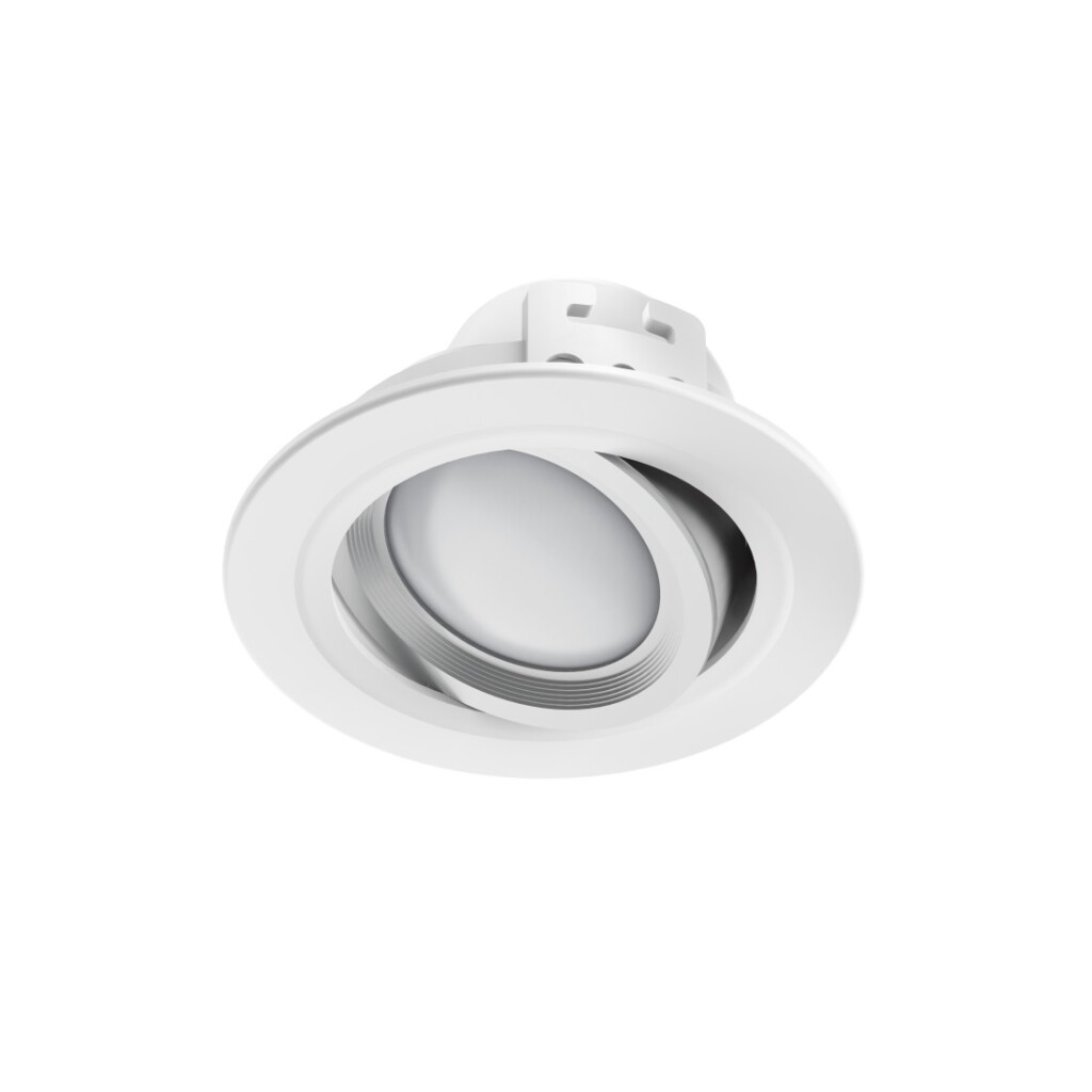 Zapustené WiFi LED bodové svietidlo Hama 5W, nastaviteľné hlasom/aplikáciou, biele