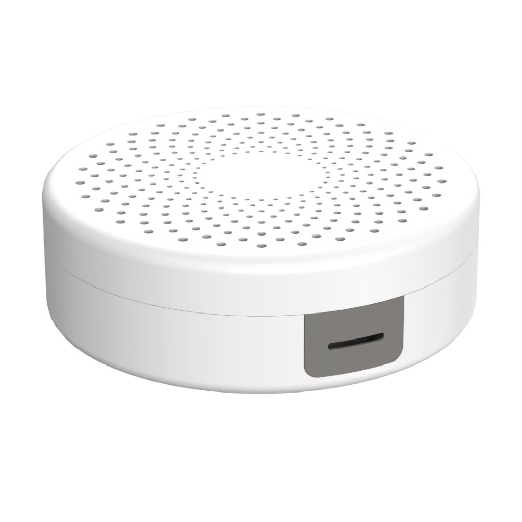 Hama káblová krabica okrúhla nástenná montáž 18x5,5 cm biela