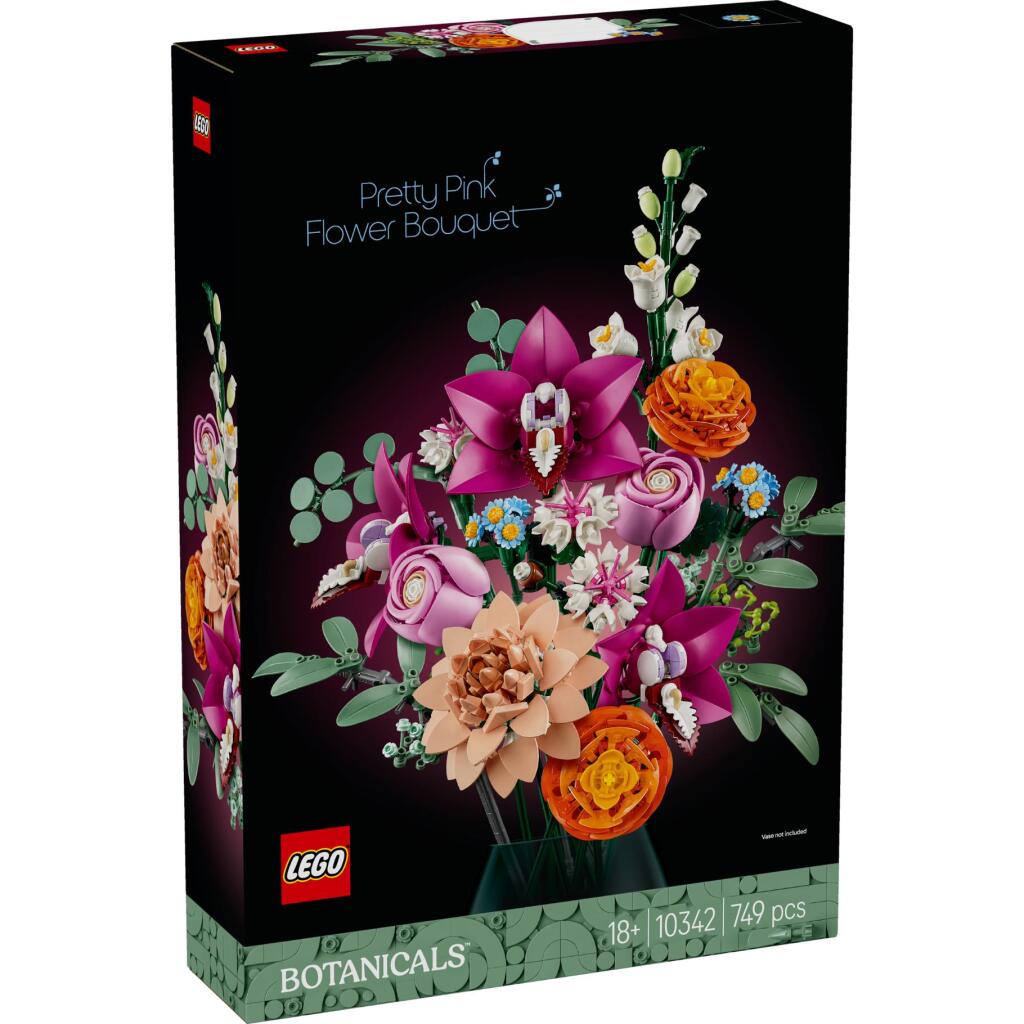 Lego Botanicals 10342 Ružová kytica