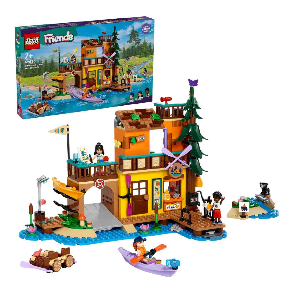 Lego 42626 Dobrodružný tábor Friends Vodné športy