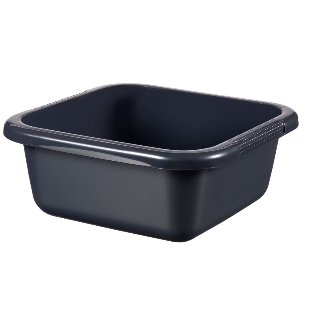 Umývadlo riadu Curver Square 6 l antracit