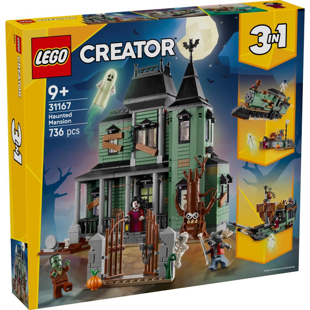 Lego Creator 31167 Strašidelný dom 3 v 1
