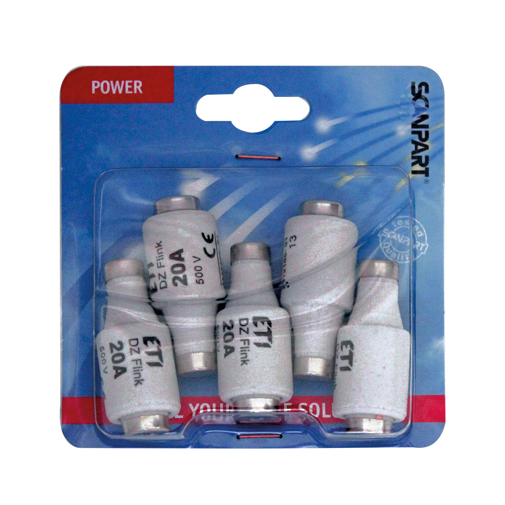 Poistky Scanpart 20A A5 kusov