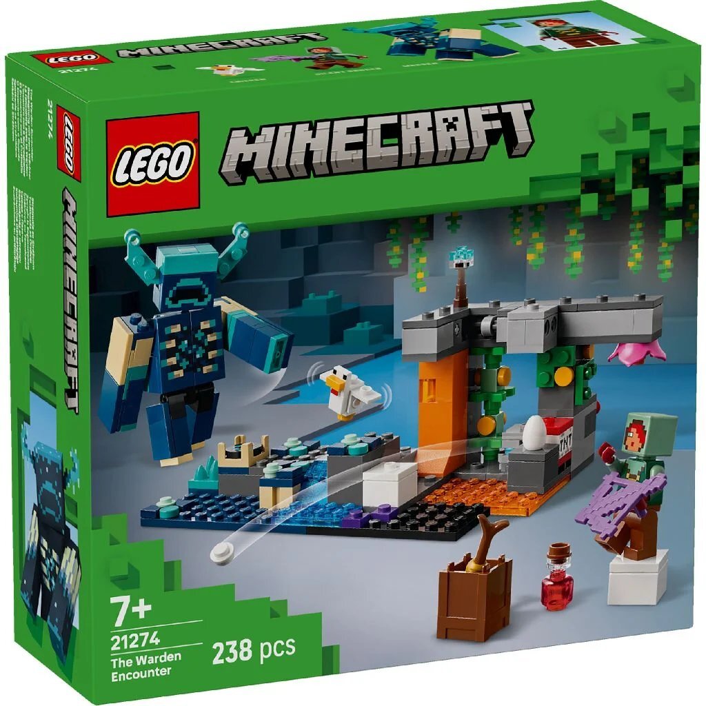 Lego Minecraft 21274 Stretnutie s dozorcom
