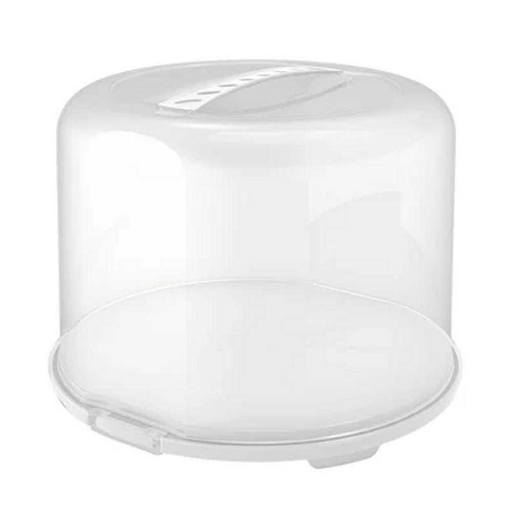 Rotho krabička na čerstvé koláče XL 35,5x34,5x26 cm biela/priehľadná