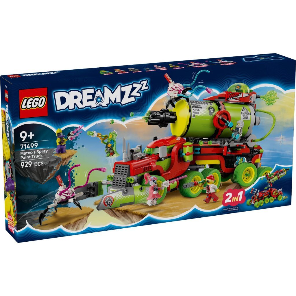 Lego Dreamzzz 71499 Mateovo striekacie auto