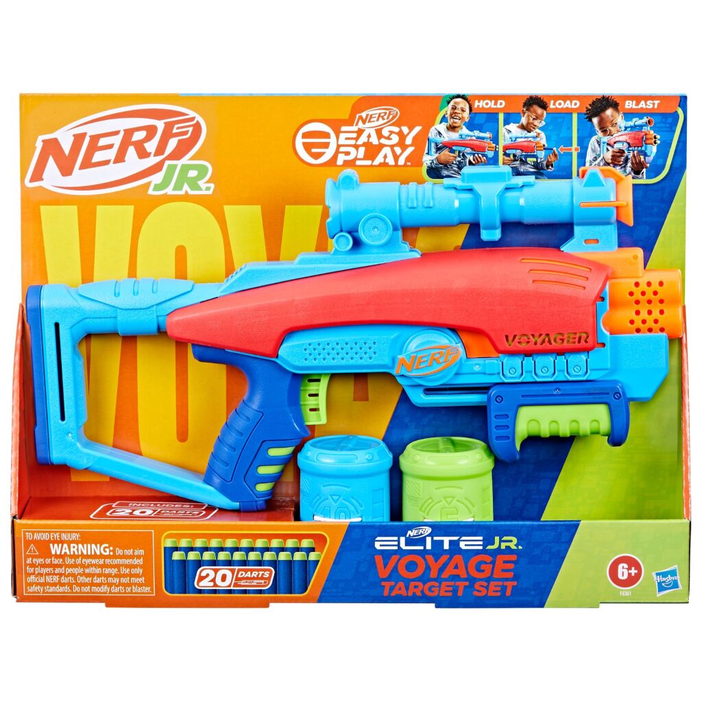 Nerf Junior Elite Voyage terčová sada + 20 šípok