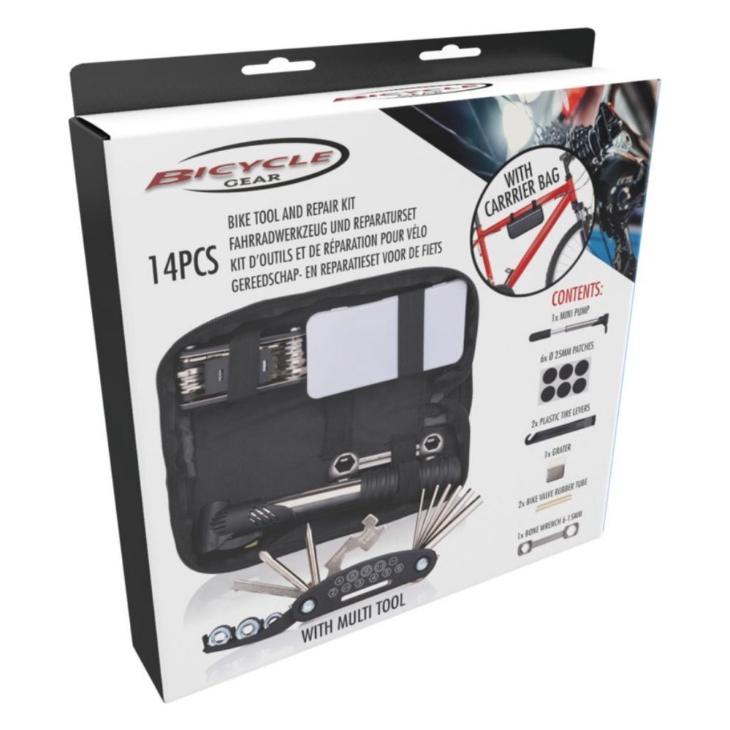 Sada náradia na bicykel, 14-dielna