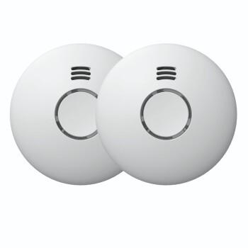 Profile optický detektor dymu 85dB bezdrôtový pripojiteľná sada 2 kusy