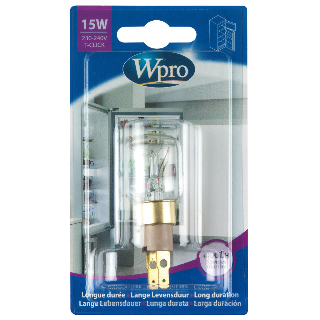 WPRO Cable-keur Žiarovka do chladničky T-click T25 15W