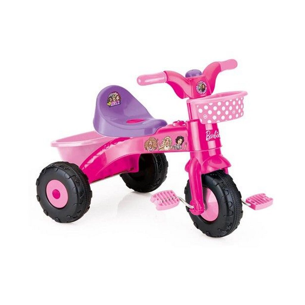 Dolu Barbie trojkolka ružová