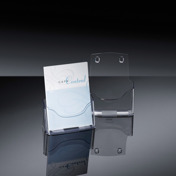 Stojan na brožúry Sigel SI-LH112, stolový, model A5, priehľadný akryl, 1 priehradka