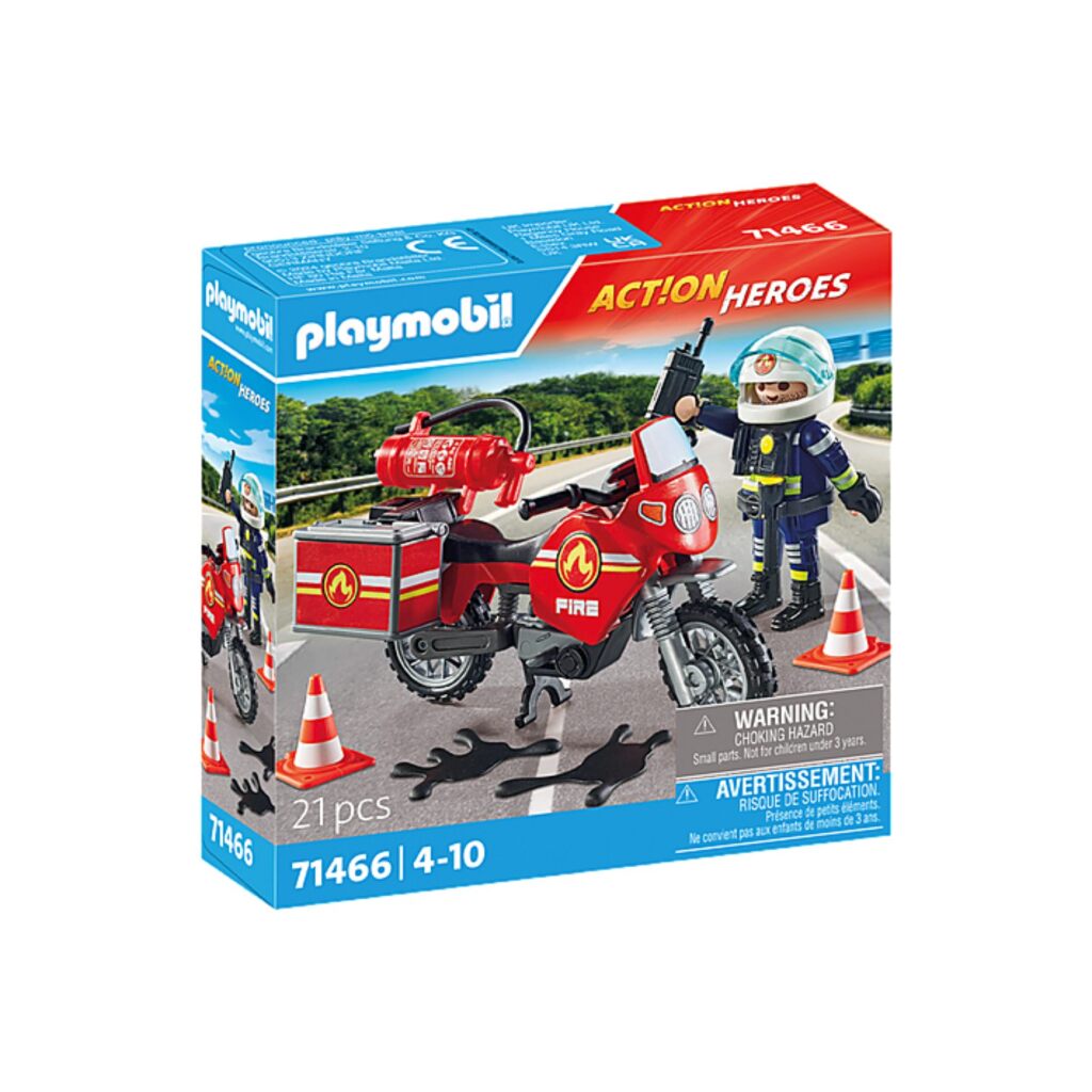 Playmobil 71466 Akční hrdinovia Hasičský zbor na mieste nehody