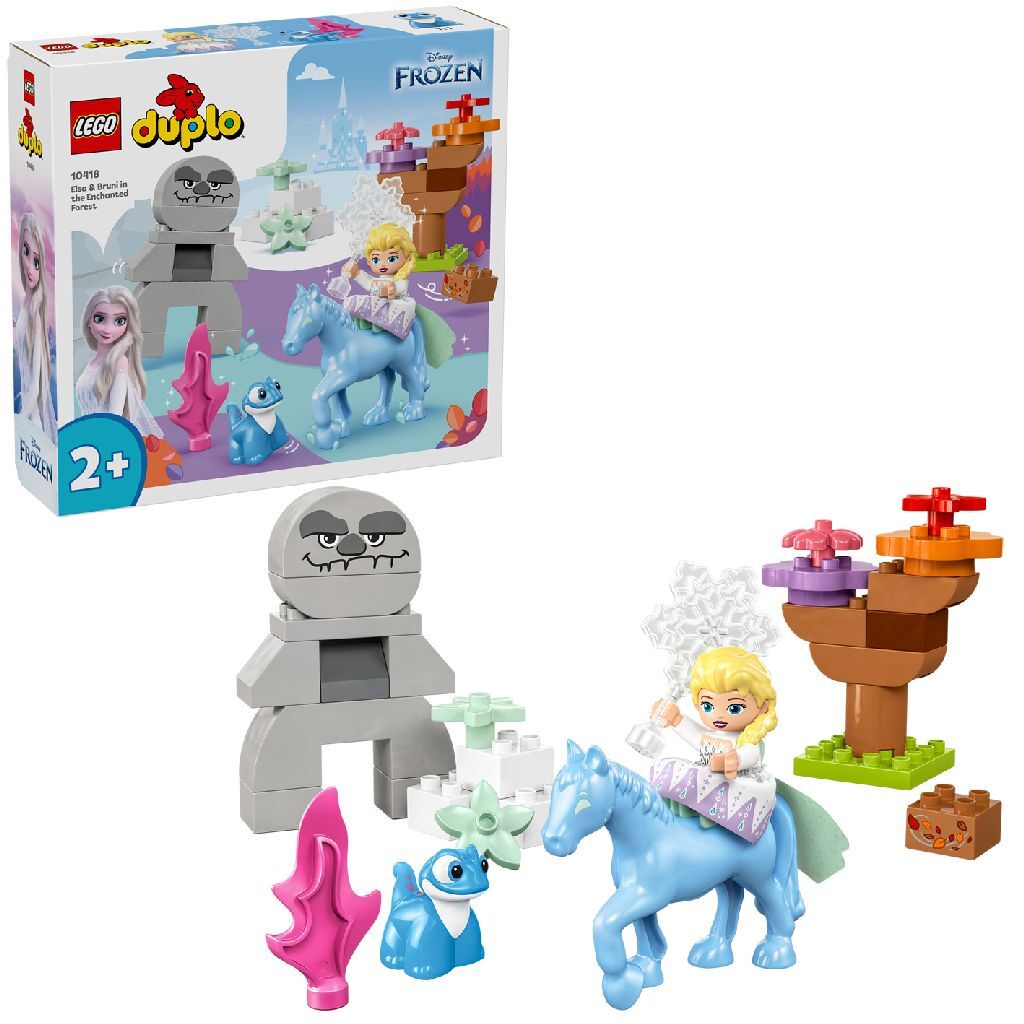 Lego Duplo 10418 Disney Ľadové kráľovstvo Elsa a Bruni v lese