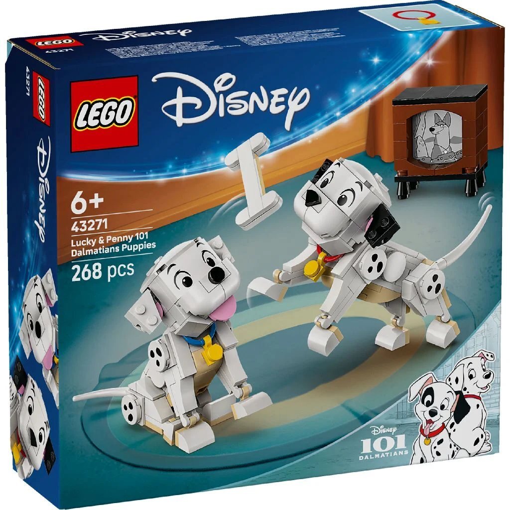 Lego Disney 43271 Klasický Lucky a Penny zo 101 dalmatíncov