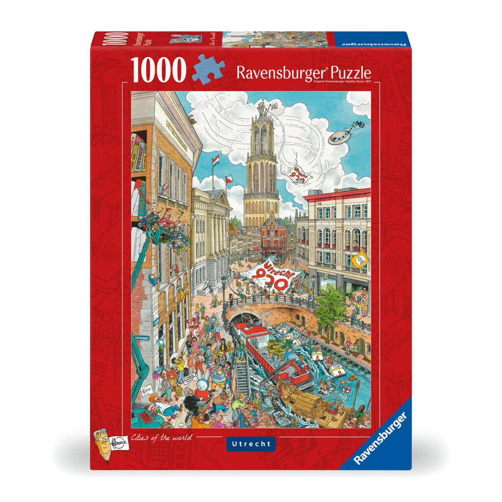 Puzzle Ravensburger Fleroux Utrecht 1000 dielikov