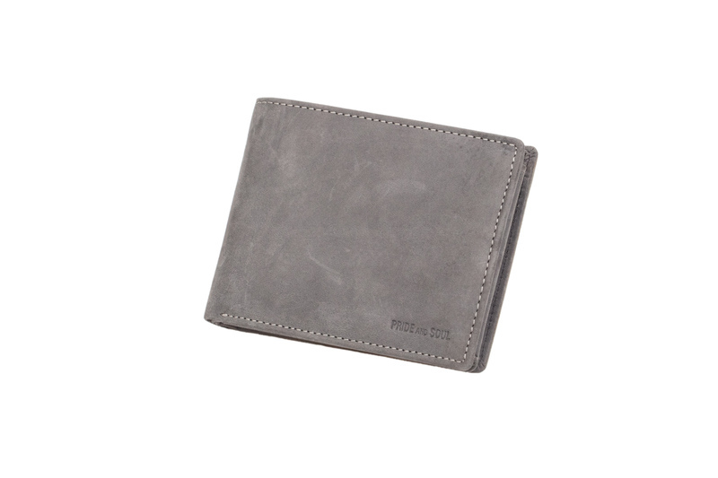 Juscha JU-47254 Horizontálna RFID peňaženka Pride and Soul. Sivá koža.