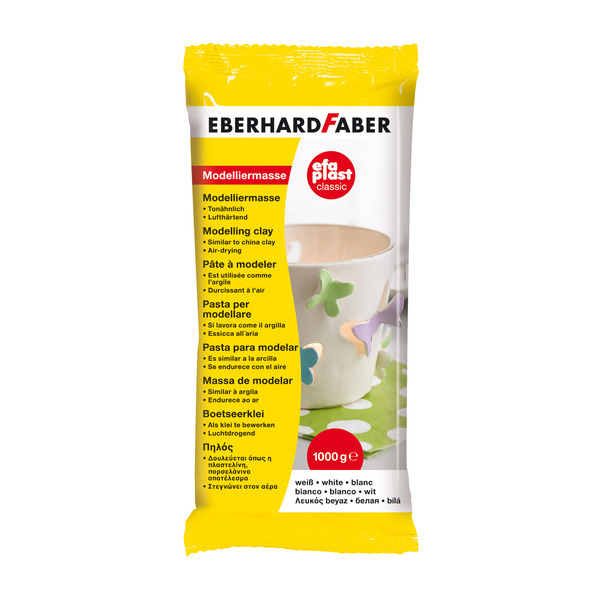 Eberhard Faber EF-570101 Efaplast 1000 gramov biela
