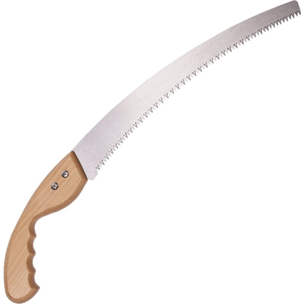 TerCasa JU-998500 Záhradná píla so zakriveným čepeľou 33 cm s plastovým držiakom