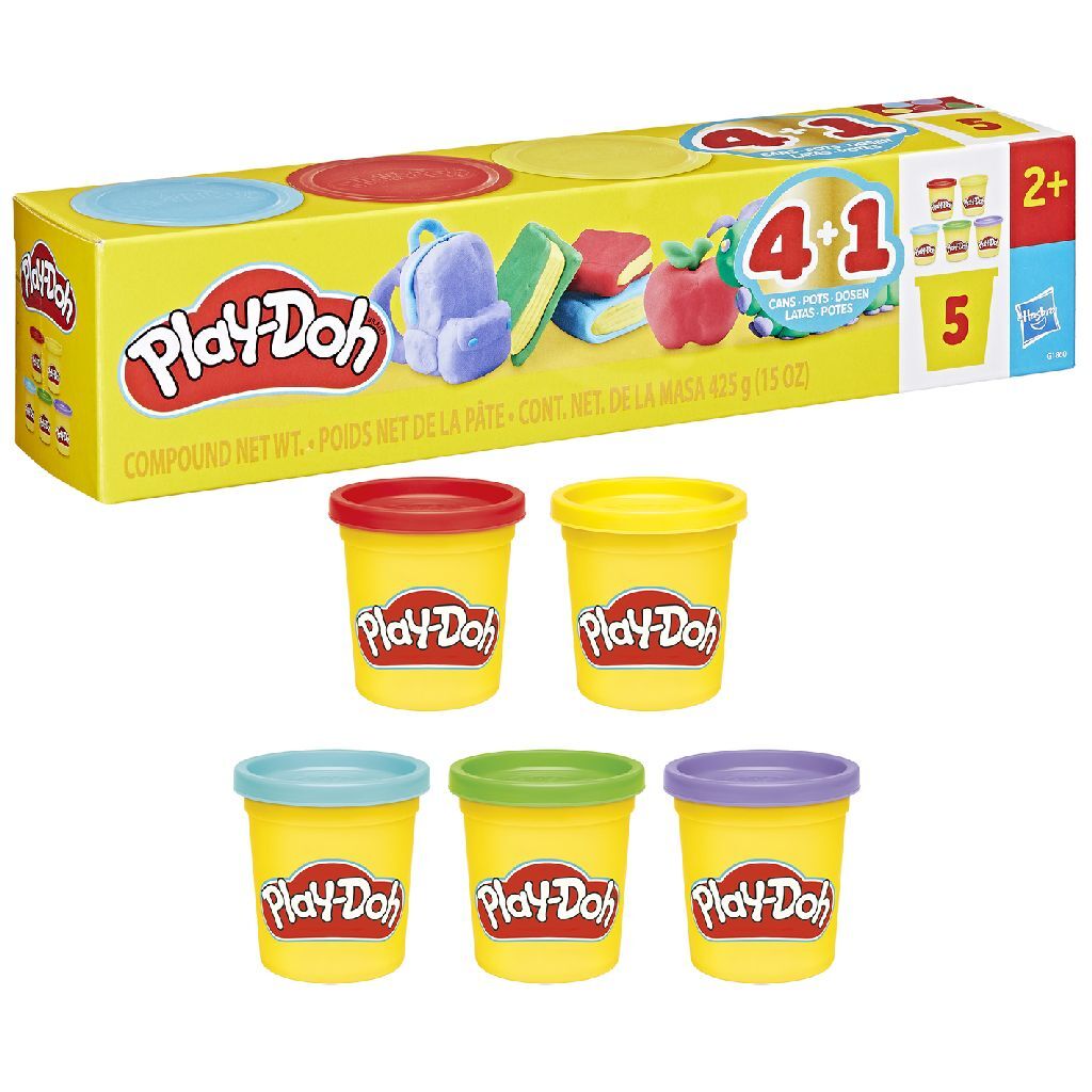 Balenie 5 kusov Play-Doh Späť do školy