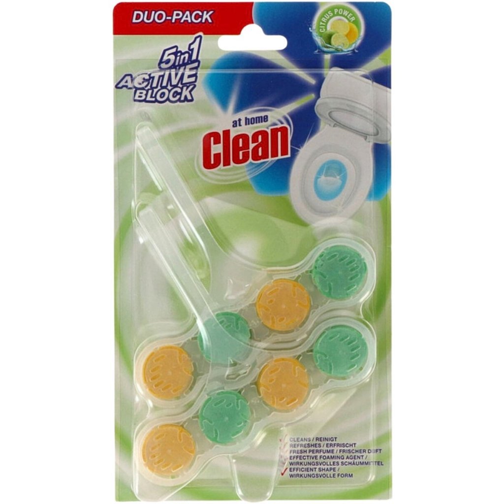 At Home Clean WC blok Citrus Power 2x45 g