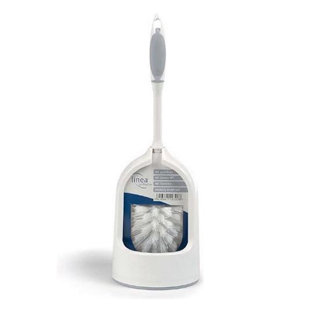 Sada toaletných kief Linea Softwise, biela/sivá