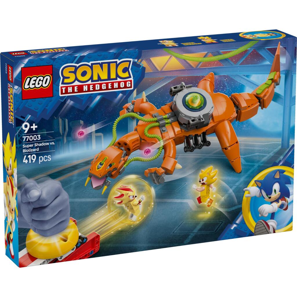 Lego Sonic 77003 Super Shadow vs. Biolizard