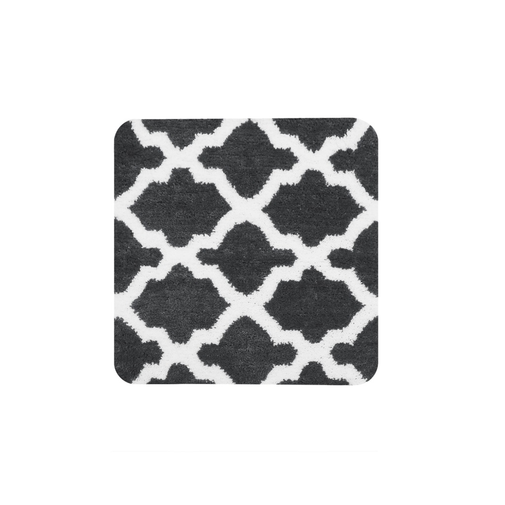 Bidetová predložka Dutch House Toulon 60x60 cm antracitová