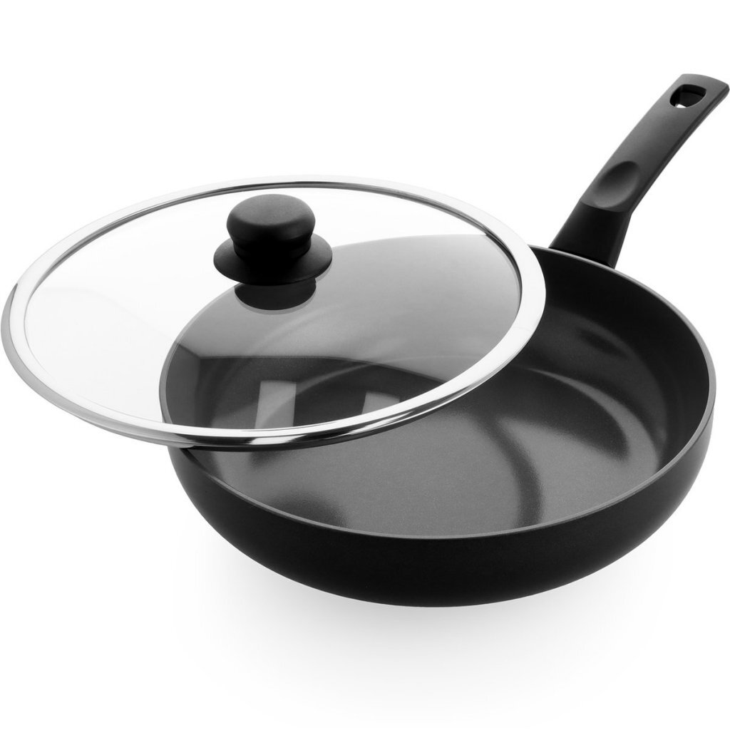 Keramický hrniec BK Easy Basic 28 cm čierny