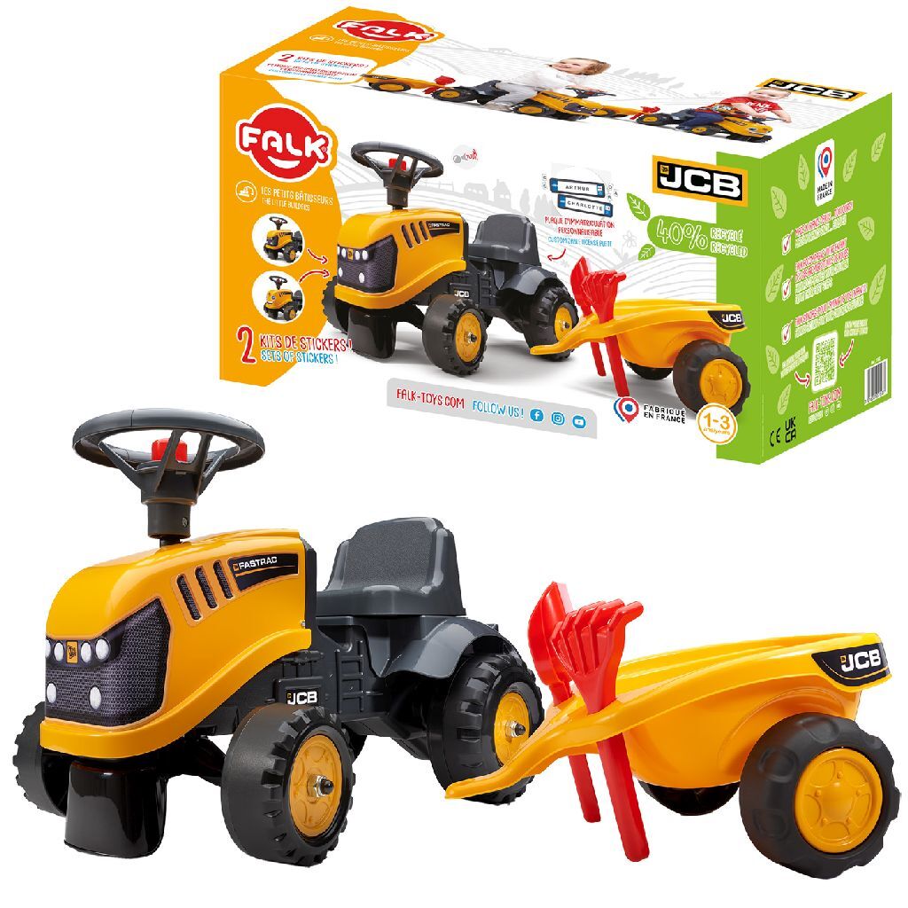 Sada kráčajúceho traktora Falk JCB 1+