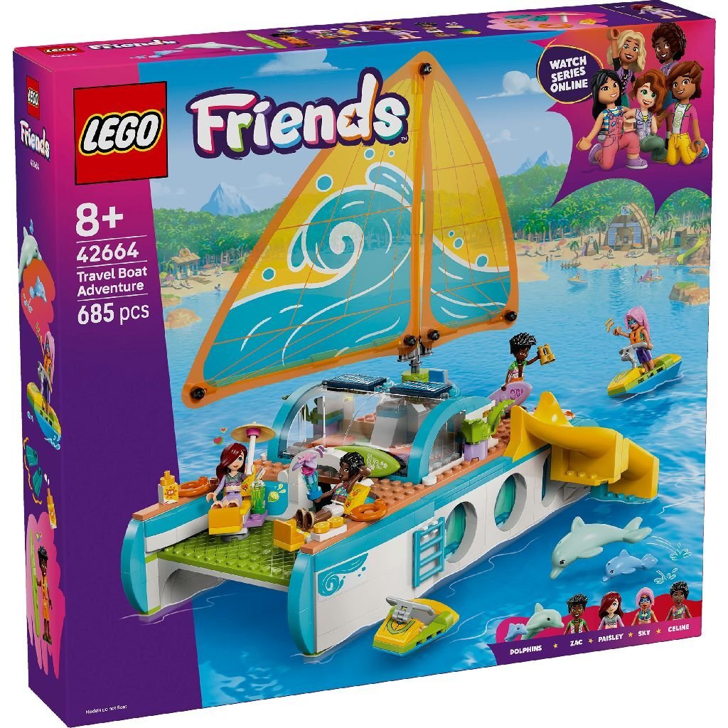 Lego Friends 42664 Dobrodružný výlet loďou