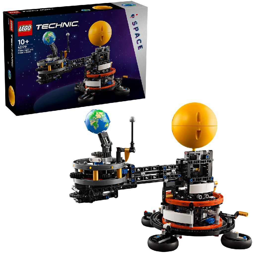 Lego Technic 42179 Planéta Zem a Mesiac na obežnej dráhe